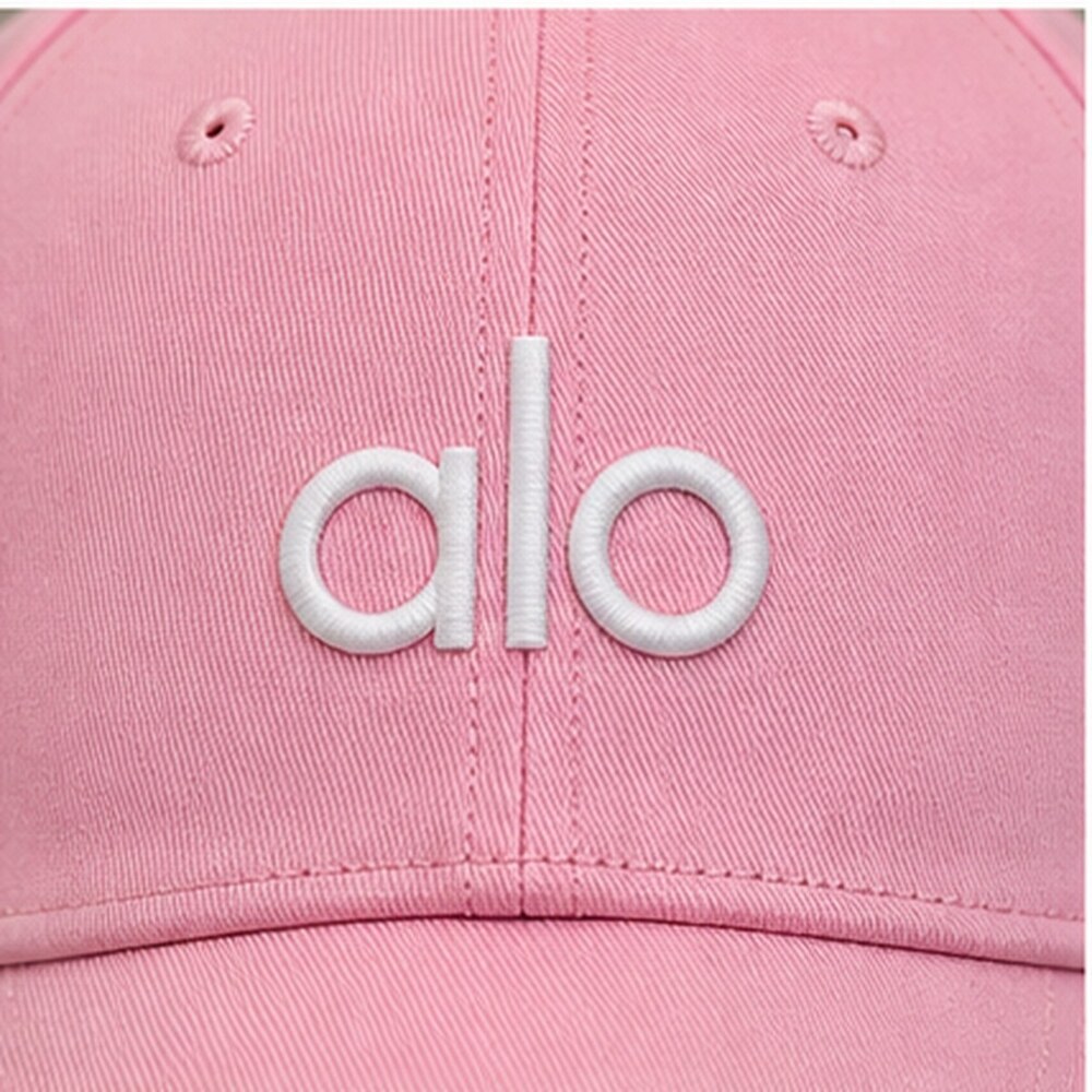 ALO Yoga Pink Travel Baseball Cap Hat Sporty - Picture 4 of 8